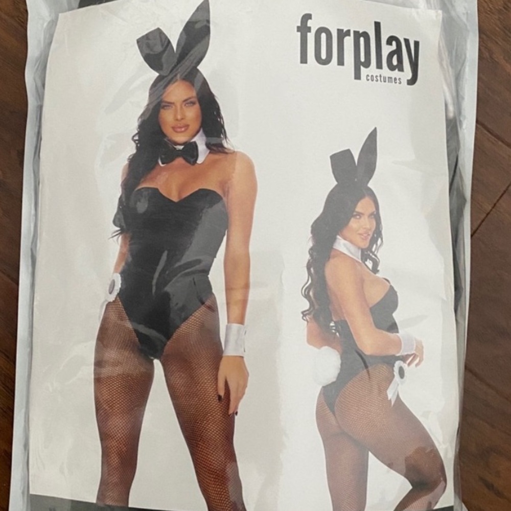Rare Playboy Bunnysuit 5 piece Halloween Costume